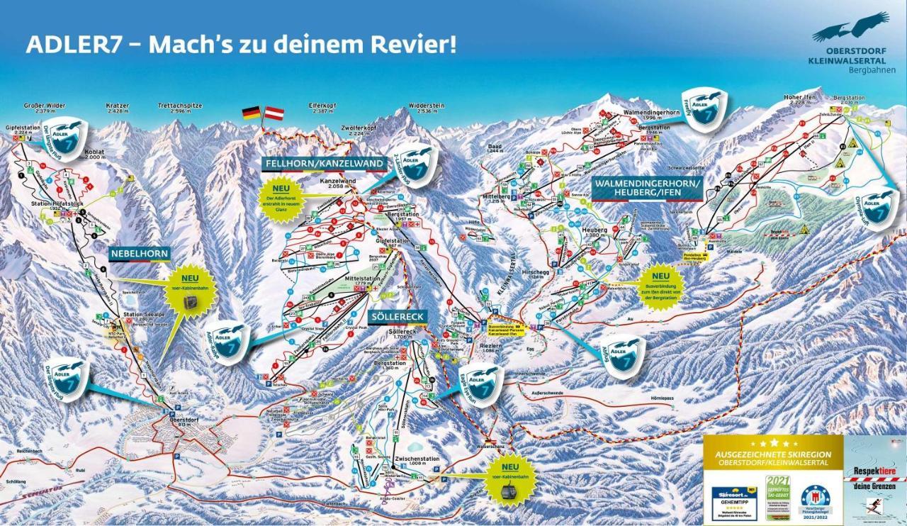 Bergfex Gaisalphorn Mit Sommer-Bergbahnticket 奥伯斯特多夫 外观 照片