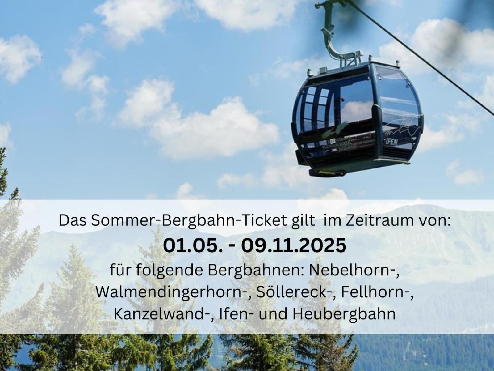 Bergfex Gaisalphorn Mit Sommer-Bergbahnticket 奥伯斯特多夫 外观 照片